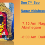 Sun 7th Sep – NagarAbishegam